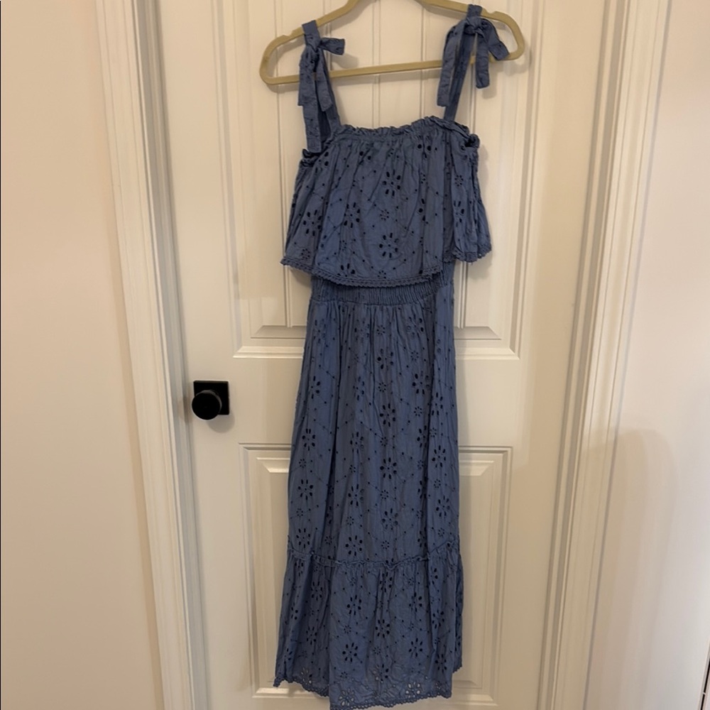 Blue Midi Dress